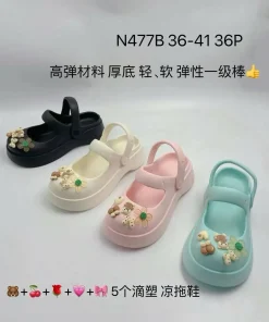 Sandaly DAMSKIE (36-41, 36par) mix kolor