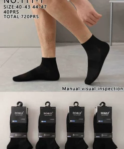 Stopki MĘSKIE,Size 40-47,paczka 40szt, 1 kolor