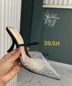 Sandaly na Obcasie DAMSKIE (36-41, 12par) (1klor)