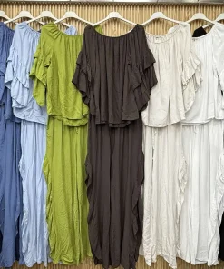 Komplety damskie wloskie, Size uni ,paczka 6szt mix kolor