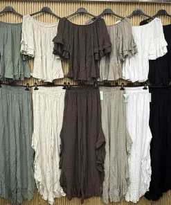 Komplety damskie wloskie, Size uni ,paczka 6szt mix kolor