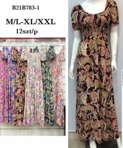 Sukienki damskie,size m/l-xl/2xl,paczka 12szt,mix kolor