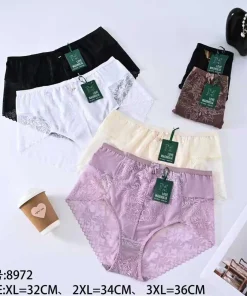 Majtki Damskie,Size xl-3xl,paczka 24szt, mix kolor