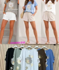 Bluzki Damskie ,size uni,paczka 6szt,mix kolor