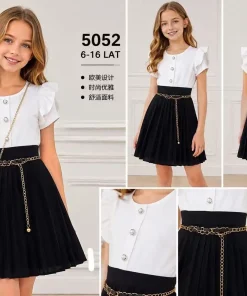 Sukienki DZIECIĘCA ,size 6-16 lat,paczka 6szt ,1kolor