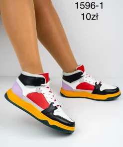Buty Sportowe DAMSKIE (36-41, 12par) 1 kolor
