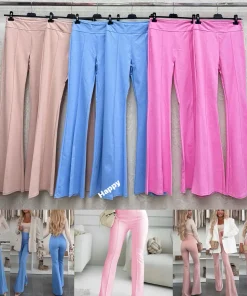 Spodnie damskie wloskie, Size uni ,paczka 6szt mix kolor