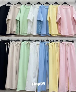 Komplety damskie wloskie, Size uni ,paczka 6szt mix kolor