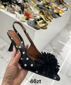Buty Sandaly na ObcasieDAMSKIE (36-41, 12par) 1 kolor