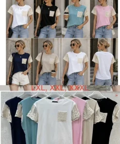 Bluzki Damskie,Size l/xl-3xl,paczka 12szt, mix kolor