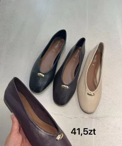 Buty Baleriny DAMSKIE (36-41, 12par) 1 kolor