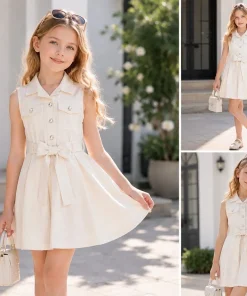 Sukienki DZIECIĘCA ,size 4-14lat,paczka 6szt ,1 kolor