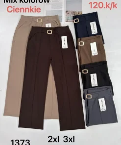 Spodnie Damskie,Size 2xl/3xl-5xl/6xl,paczka 12szt, mix kolor