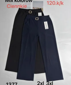 Spodnie Damskie,Size 2xl/3xl-5xl/6xl,paczka 12szt, mix kolor