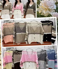 Swetry damskie ,Size uni, paczka 6szt, mix kolor