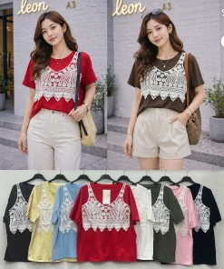 Bluzki damskie ,size uni,paczka 6szt ,mix kolor