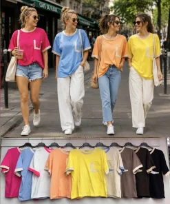 Bluzki damskieTURECKA, Size uni ,paczka 6szt mix kolor