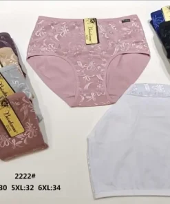 Majtki Damskie,Size 4xl-6xl,paczka 24szt, mix kolor