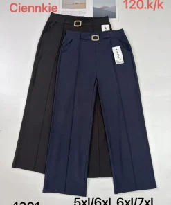 Spodnie Damskie,Size 5xl/6xl-8xl/9xl,paczka 12szt, mix kolor