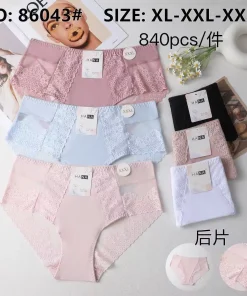 Majtki Damskie,Size xl-3xl,paczka 24szt, mix kolor