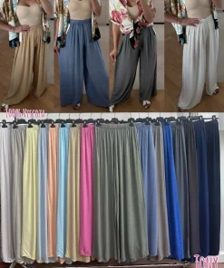 Spodnie damskie wloskie, Size uni ,paczka 6szt mix kolor