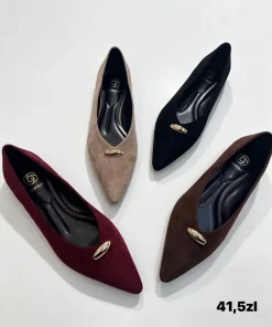 Buty Baleriny DAMSKIE (36-41, 12par) 1 kolor