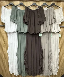 Komplety damskie wloskie, Size uni ,paczka 6szt mix kolor