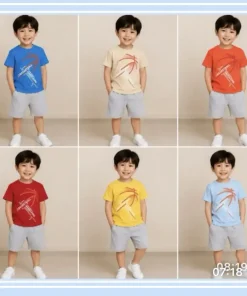 Komplety DZIECIĘCA,Size 2-5lat,paczka 4szt, 1 kolor
