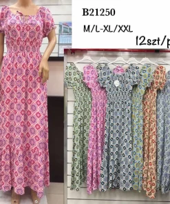 Sukienki damskie,size m/l-xl/2xl,paczka 12szt,mix kolor