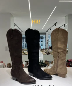 Buty Botki na Obcasie DAMSKIE (36-41, 12par) 1 kolor