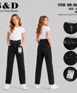 Spodnie JEANSY DZIECIĘCA ,size 4-12 lat,paczka 10szt, 1 kolor
