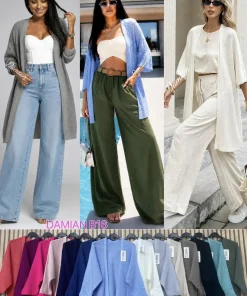 Swetry damskie,size uni,paczka 6szt ,mix kolor