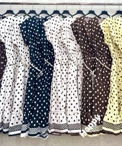 Sukienki damskie wloskie, Size uni ,paczka 6szt mix kolor