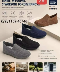Buty Półbuty MĘSKIE (40-46, 12par) 1 kolor