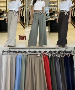 Spodnie damskie wloskie, Size uni ,paczka 6szt mix kolor
