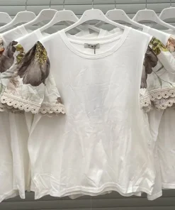 Bluzki damskie WŁOSKA ,Size uni ,paczka 6szt mix kolor