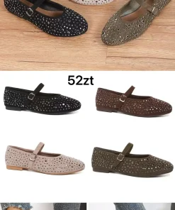 Buty Baleriny DAMSKIE(36-41, 12par) 1 kolor