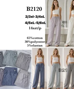 Spodnie damskie,size 2/3-5/6xl,paczka 14szt,mix kolor