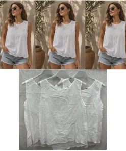 Bluzki Damskie,Size uni, paczka 6szt, 1 kolor