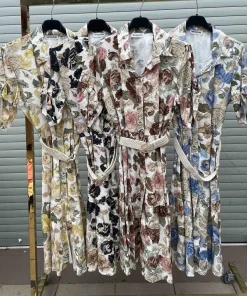 Sukienki damskie wloskie, Size uni ,paczka 6szt mix kolor