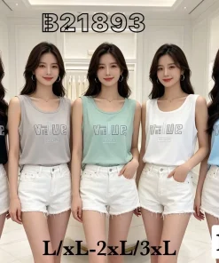 Bluzki damskie,size l/xl-2/3xl,paczka 10szt ,mix kolor