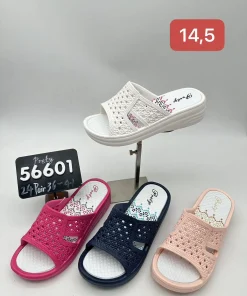 Klapki Damskie (36-41, 24par) mix kolor