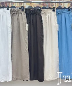 Spodnie damskieWŁOSKA, Size uni ,paczka 6szt mix kolor