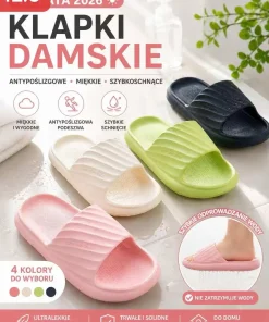 Klapki DAMSKIE (36-41, 24par) mix kolor
