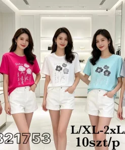 Bluzki damskie,size l/xl-2/3xl,paczka 10szt ,mix kolor