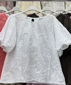 Bluzki damskie wloskie, Size uni ,paczka 6szt mix kolor