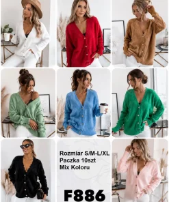 Swetry damskie ,size s/m-l/xl,paczka 10szt ,mix kolor