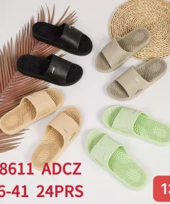 Klapki Damskie (36-41, 24par) mix kolor