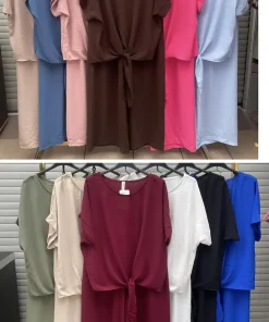 Komplety damskie WŁOSKA ,Size uni ,paczka 6szt mix kolor