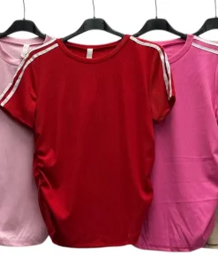 Bluzki damskieWŁOSKA, Size uni ,paczka 6szt mix kolor
